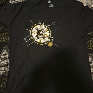 Black Boston Bruins T-Shirt